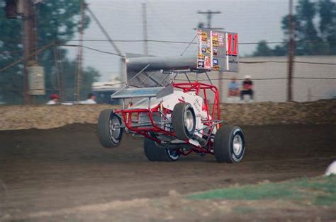 Sprint Car Wheelie