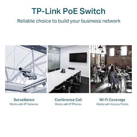 Tl Sg Mpe Easy Smart Switch Gigabit De Puertos Con Poe De