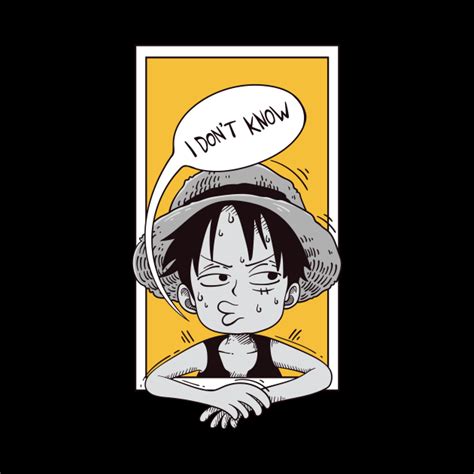 Luffy Funny Face - One Piece - Luffy - Tapestry | TeePublic