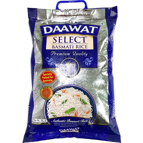 Daawat Select Basmati Rice Kg Woolworths