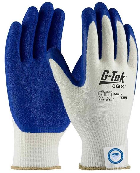 PIP G Tek 3GX 19 D313 Dyneema Diamond Latex Coated Gloves