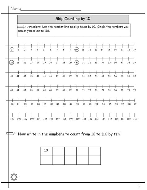 Counting In 10s Worksheet Englishworksheet My Id