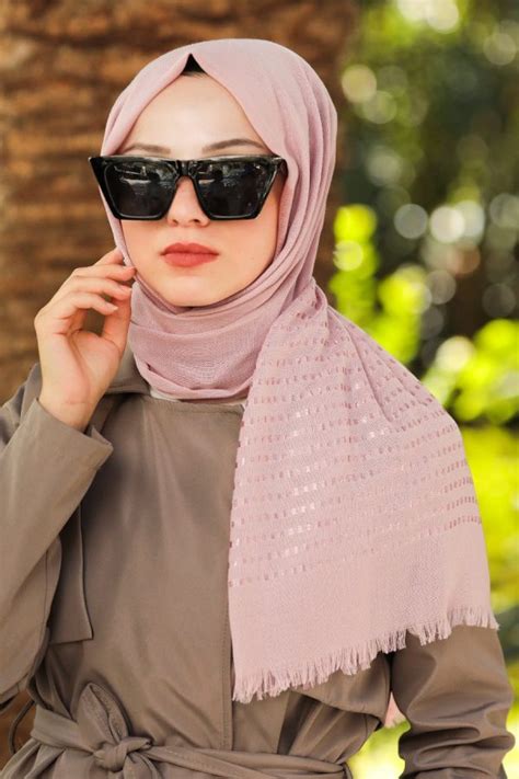 Dusty Pink Squared Diamond Printed Hijab Um Anas Islamic Clothing