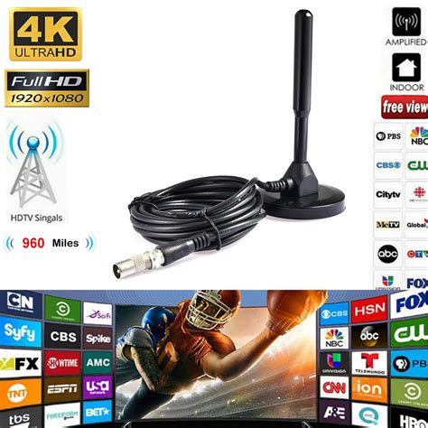 Free Shipping 4K Hd Tv Antenne High Gain Dtv Digitale 28DB Tv Antenne