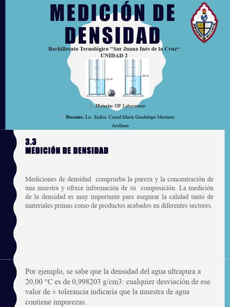 Medición De Densidad Descargar Gratis Pdf Densidad Viscosidad