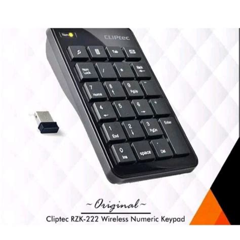 Jual Keyboard Numerik Wireless Cliptec Rzk 222 Numpad Keypad Keyboard Numeric Shopee Indonesia