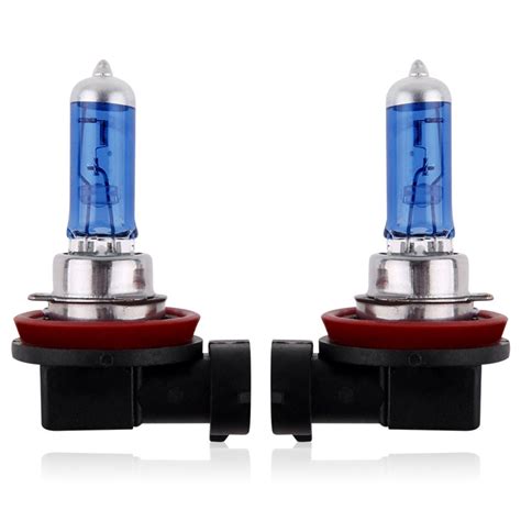 2 X H1 H4 H7 H11 100W 55W Super White Xenon HID High Low Fog Side Light