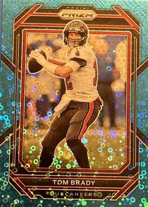 Tom Brady Prizm No Huddle Blue Price Guide Sports Card