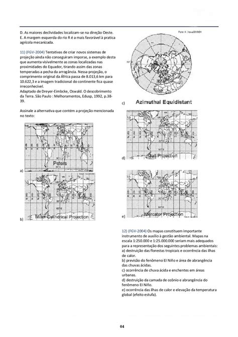 GEOGRAFIA E CARTOGRAFIA 85 EXERCÍCIOS GABARITO ATIVIDADES IMAGENS