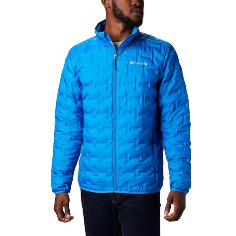 Columbia Delta Ridge Down Jacket In Azure Blue Blue For Men Save 63