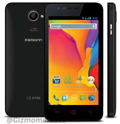 Karbonn Titanium S With Inch Display And Android Kitkat