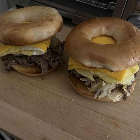 Top What Is On A Steak Egg And Cheese Bagel