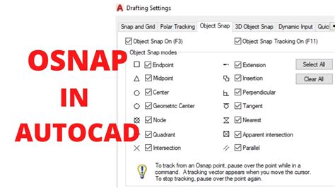 How To Use Object Snap Tracking In Autocad Printable Online