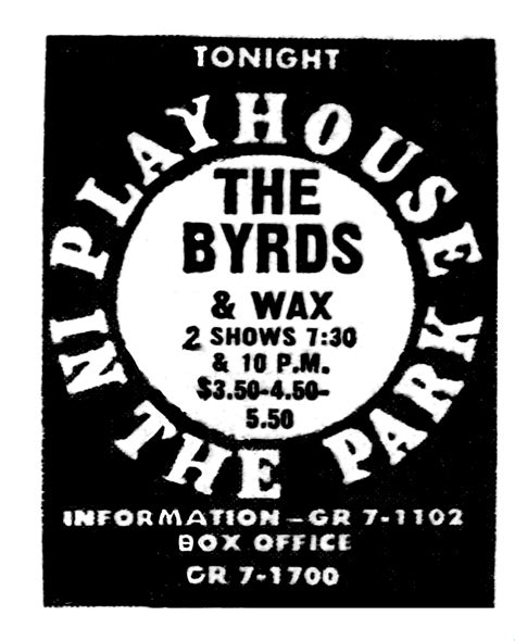 The Byrds Concert & Tour History (Updated for 2022) | Concert Archives