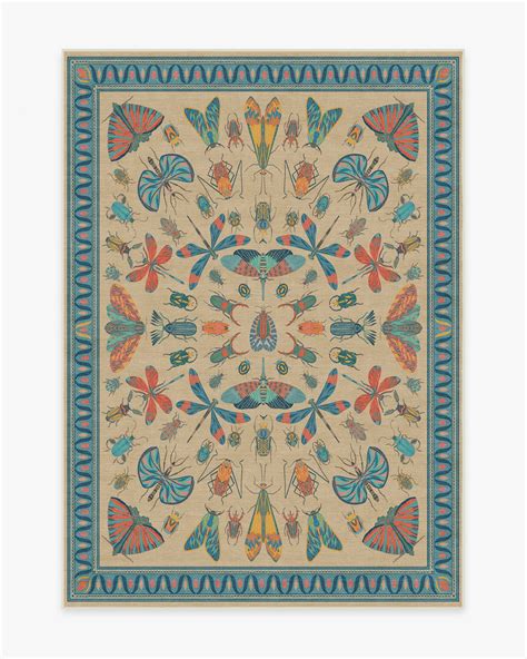 Iris Apfel Flutterby Multicolor Tufted Rug | Ruggable