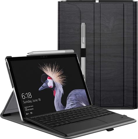 MoKo Coque pour Microsoft Surface Pro 7 6 Support Ultra Léger de Coque