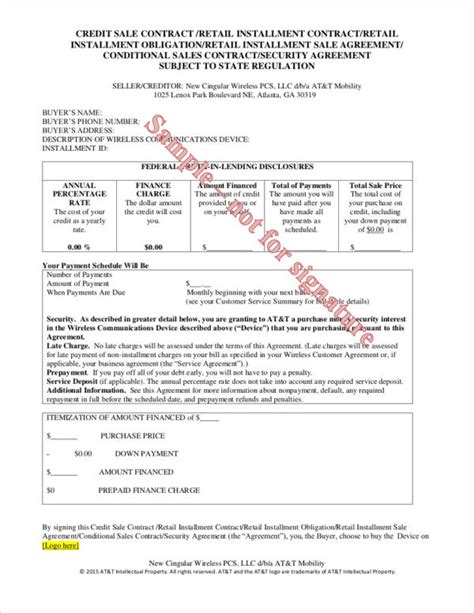 Free 7 Conditional Sale Agreement Samples And Templates In Pdf Ms Word