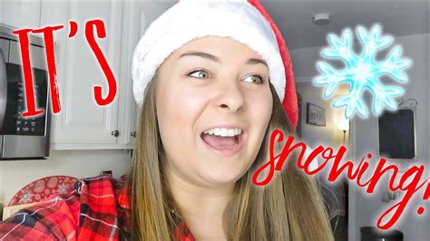 Snow Day Vlogmas Day 9 Its Kayla Victoria Youtube