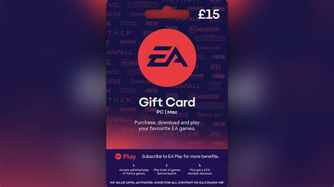 Ea Gift Card Digital Code Uk Eaplay Fanatical