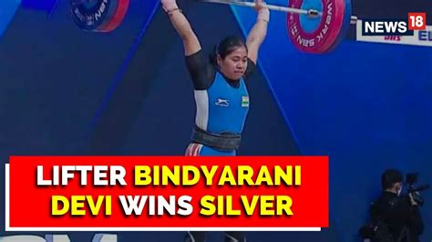 Commonwealth Games Bindyarani Devi Wins Silver In Women S Kg