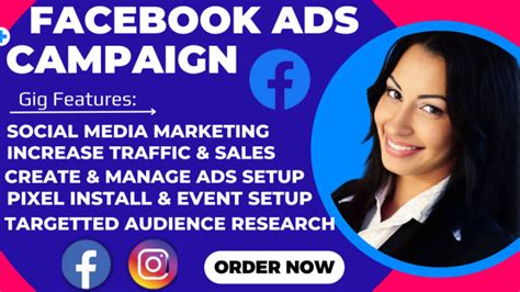 Facebook Ads Campaign Fb Advertising Instagram Ads Social Media Advertising By Sylar Shopify