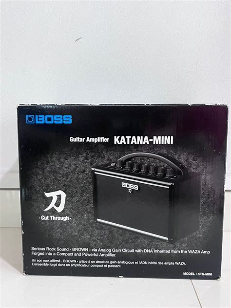 BOSS katana-mini, Audio, Soundbars, Speakers & Amplifiers on Carousell