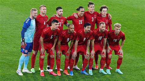 Dänemark Gruppe B Teilnehmer EURO 2020 Mannschaft