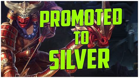 PROMOTED TO SILVER S11 SMITE RANKED HACHIMAN YouTube