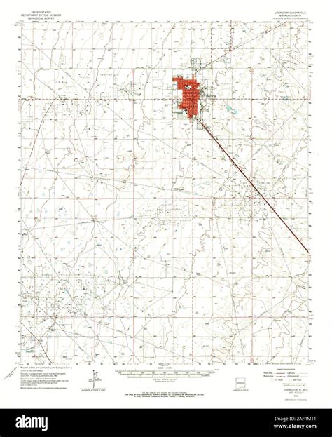 Lovington new mexico map Cut Out Stock Images & Pictures - Alamy