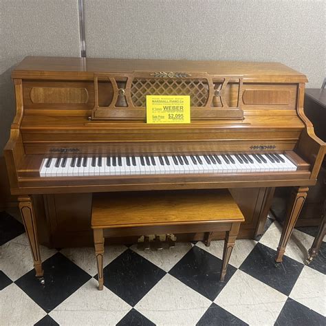 Weber Console Piano Marshall Piano Company