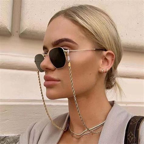 Eyeglass Chain In 2021 Eyeglass Chain Fashion Reading Glasses Sunglass Chain