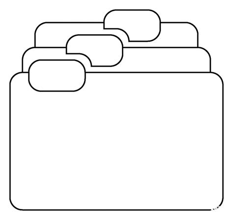 Card Index Dividers Emoji Coloring Page Colouringpages