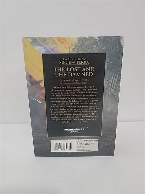 Brand New The Lost And The Damned The Horus Heresy Siege Of Terra Book 2 Mint 9781781939444 Ebay