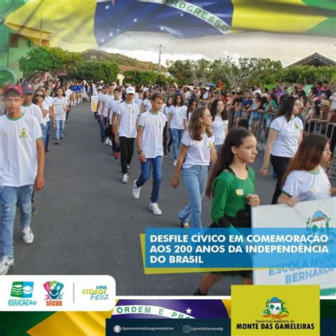 Prefeitura Municipal De Monte Das Gameleiras Desfile Cívico