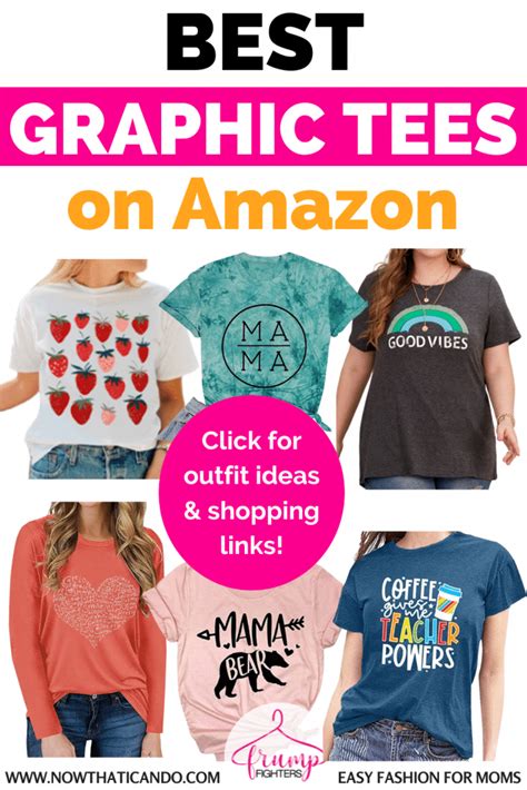 Best Graphic Tees On Amazon 3 Outfit Ideas Easy Fashion For Moms