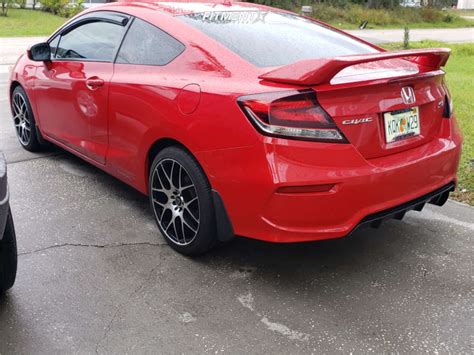 2015 Honda Civic Si With 18x8 G Line G0056 And Nexen 225x40 On Stock Suspension 817355