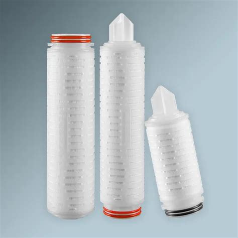 100 Integrity Tested Hydrophilic PVDF Membrane Micro Pleated Filter