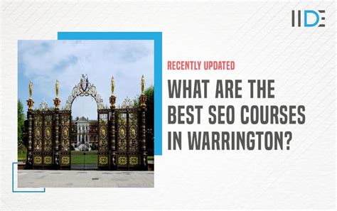 5 Best SEO Courses In Warrington - 2025 | IIDE