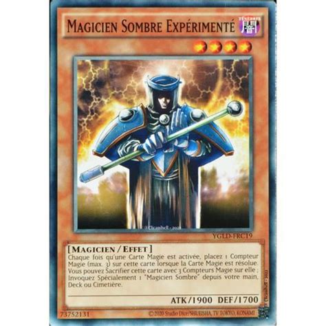 Carte Yu Gi Oh Ygld Frc Magicien Sombre Exp Riment Ed Commune Neuf