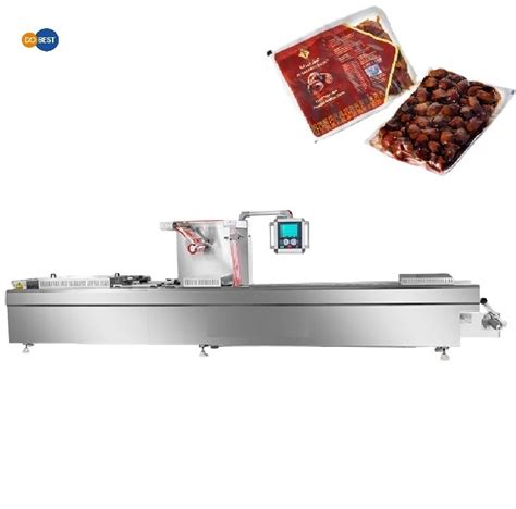 Instant Food Stretch Film Vacuum Thermoforming Packing Machine China