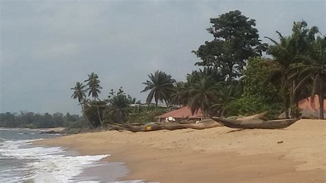 Plage De Kribi Plages Mer Kribi Côte Cameroun