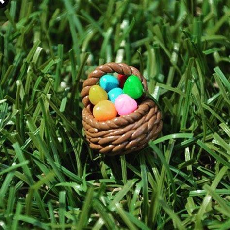 Mini Easter Egg Basket Hey Guys Ill Be Going Away During Easter So My