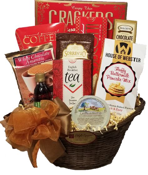 Morning Delights Gourmet Gift Basket – Delight Expressions