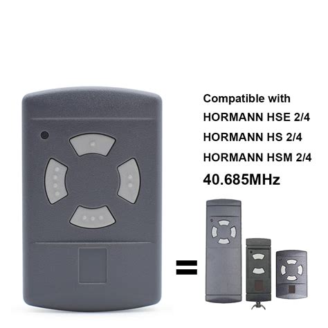 40 685 Mhz Garage Hormann Remote Control Handheld Transmitter