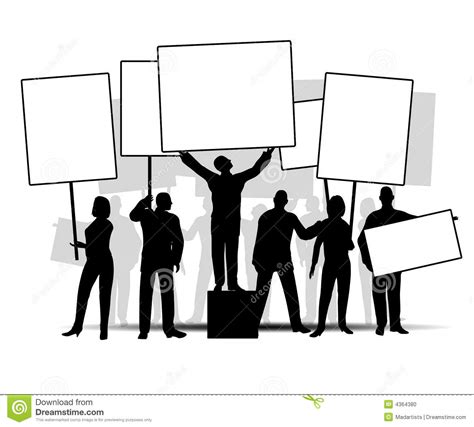 Protesters clipart - Clipground