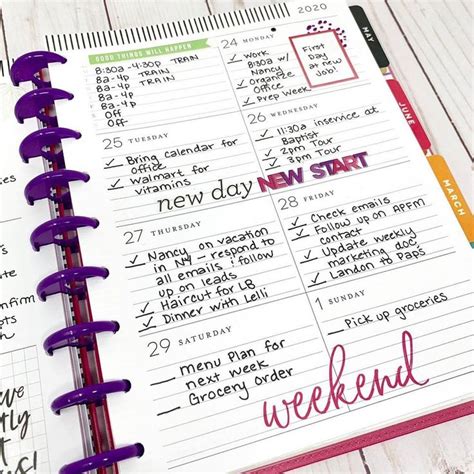 Pin By Shannon Davis On Journaling Planner Addicts Happy Planner