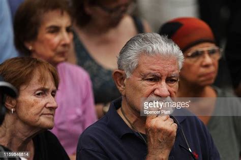 Residents Watch As The Casket Of Retired Nypd Detective Luis Alvarez