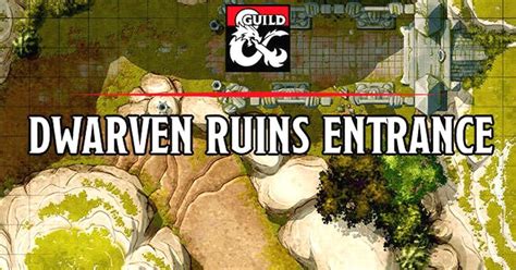 Tehox Maps Dwarven Ruins Entrance RPG Item RPGGeek