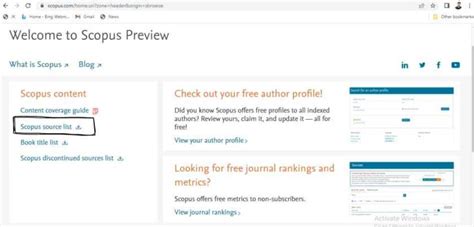 Scopus Journal Ranking 2024 Research Journals