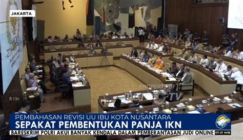 Komisi Ii Dpr Setujui Revisi Uu Ikn Dibawa Ke Paripurna